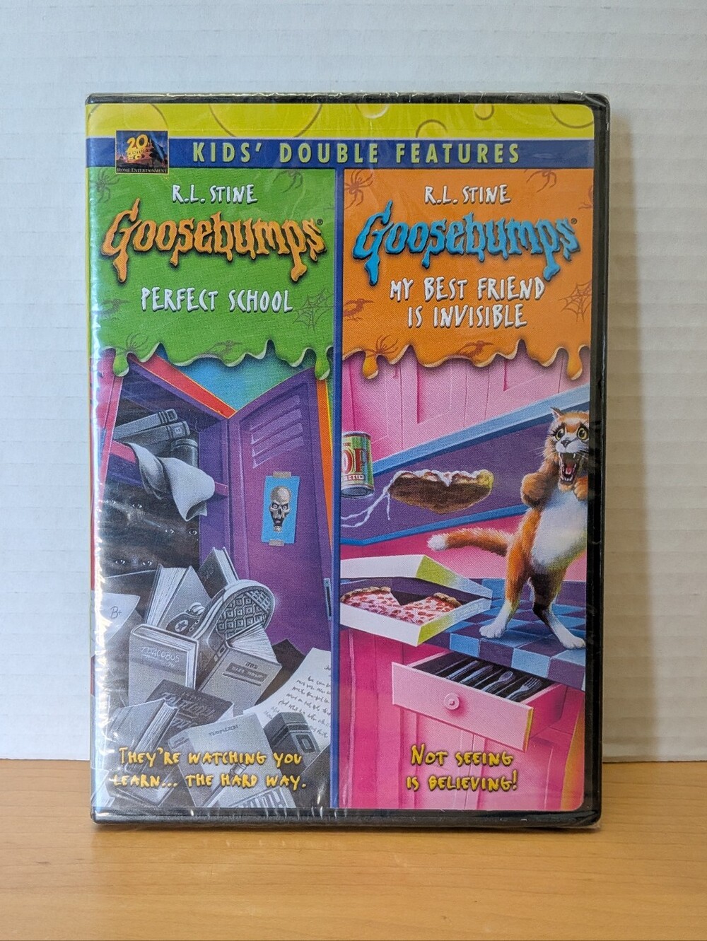 Goosebumps Perfect School / My Best Friend Is Invisible DVD TV Horror NEW SEALED